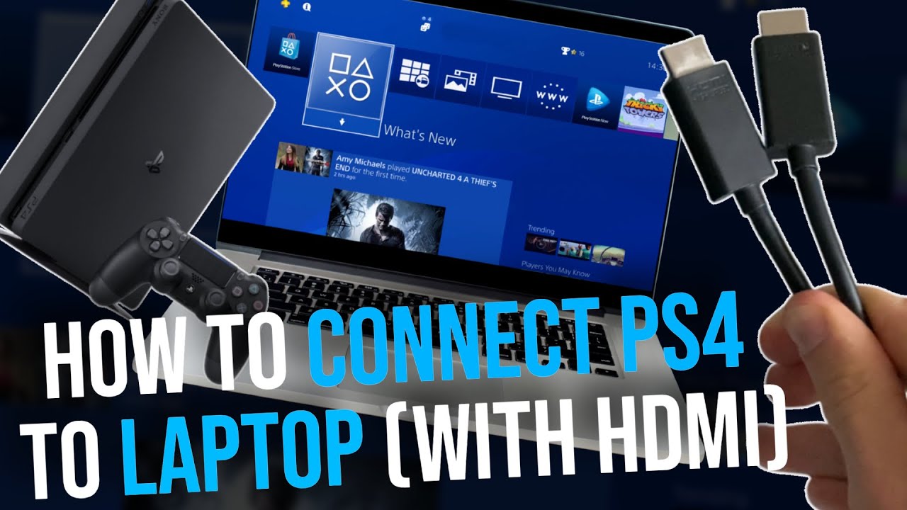 How to connect PS4 to laptop with HDMI (2026)