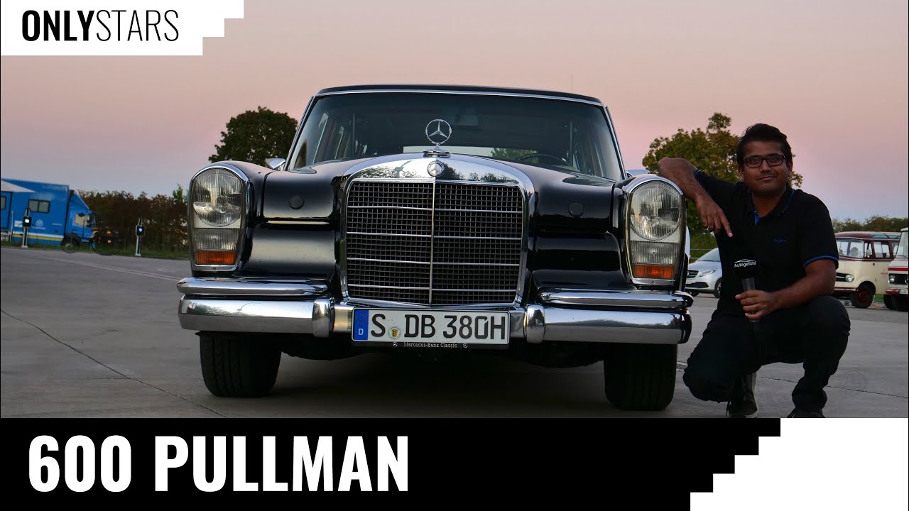 За рулём лимузина Mercedes W100! Mercedes 600 Pullman V8 1980 года — OnlyStars