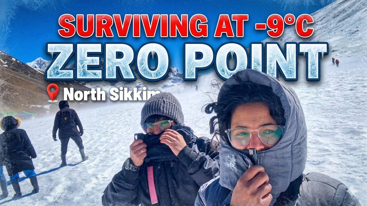 Day 03: Lachung to Zeropoint & Yumthung Valley | Snow Storm at 15,000ft | SIKKIM TRAVEL DIARIES 