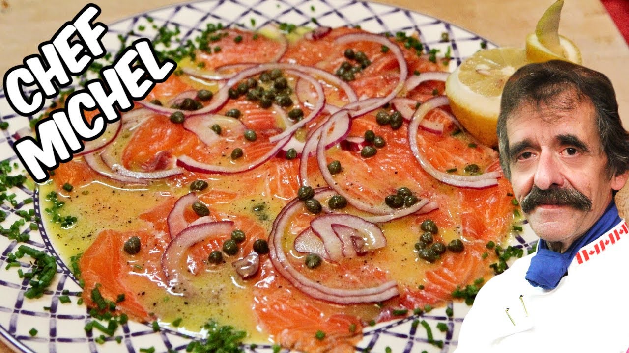 Carpaccio de saumon