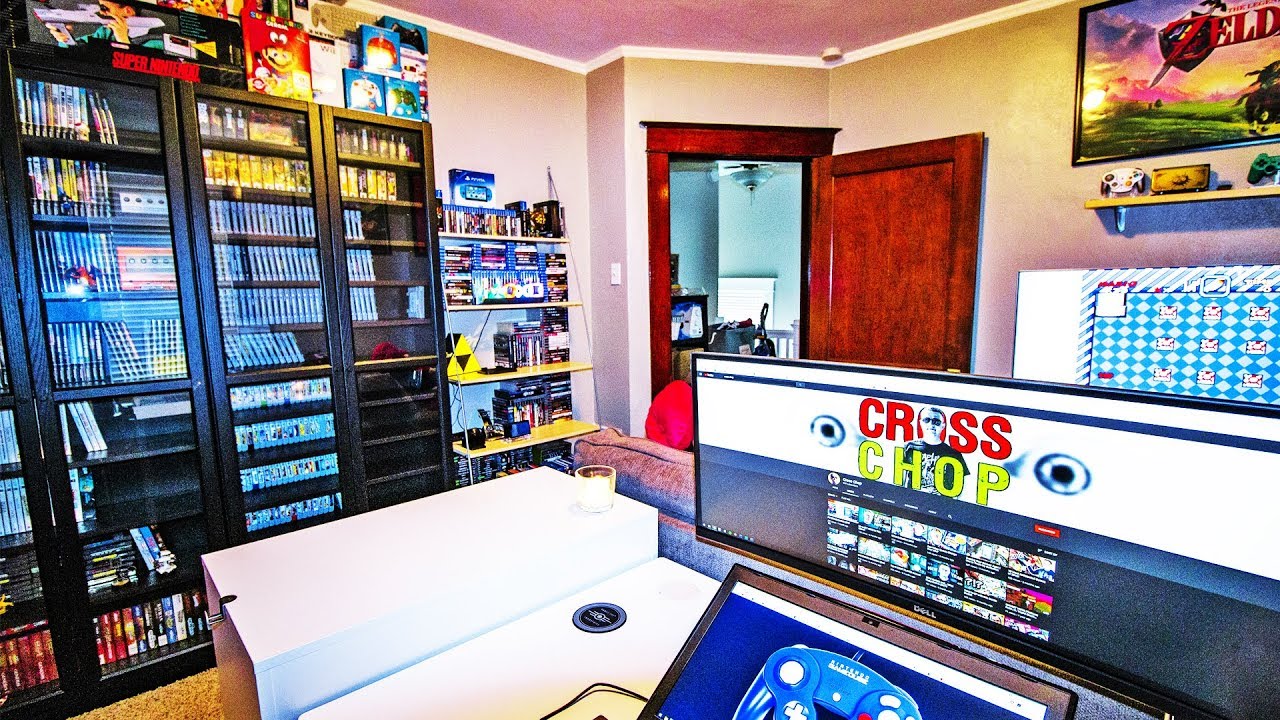 GAME ROOM Tour + Desk Setup!