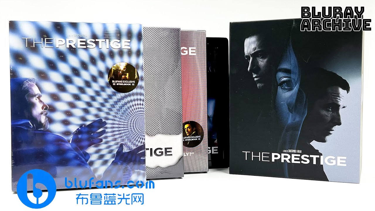 Crazy DL lol,  The Prestige Unboxing (4K+2D Blu-ray SteelBook) (Blufans Exclusive #49)