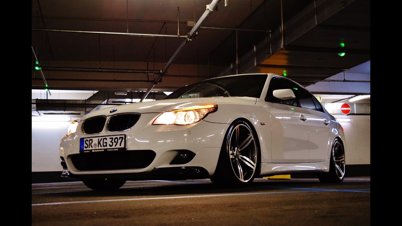 BMW 530D E60 || Car Porn || White Beauty