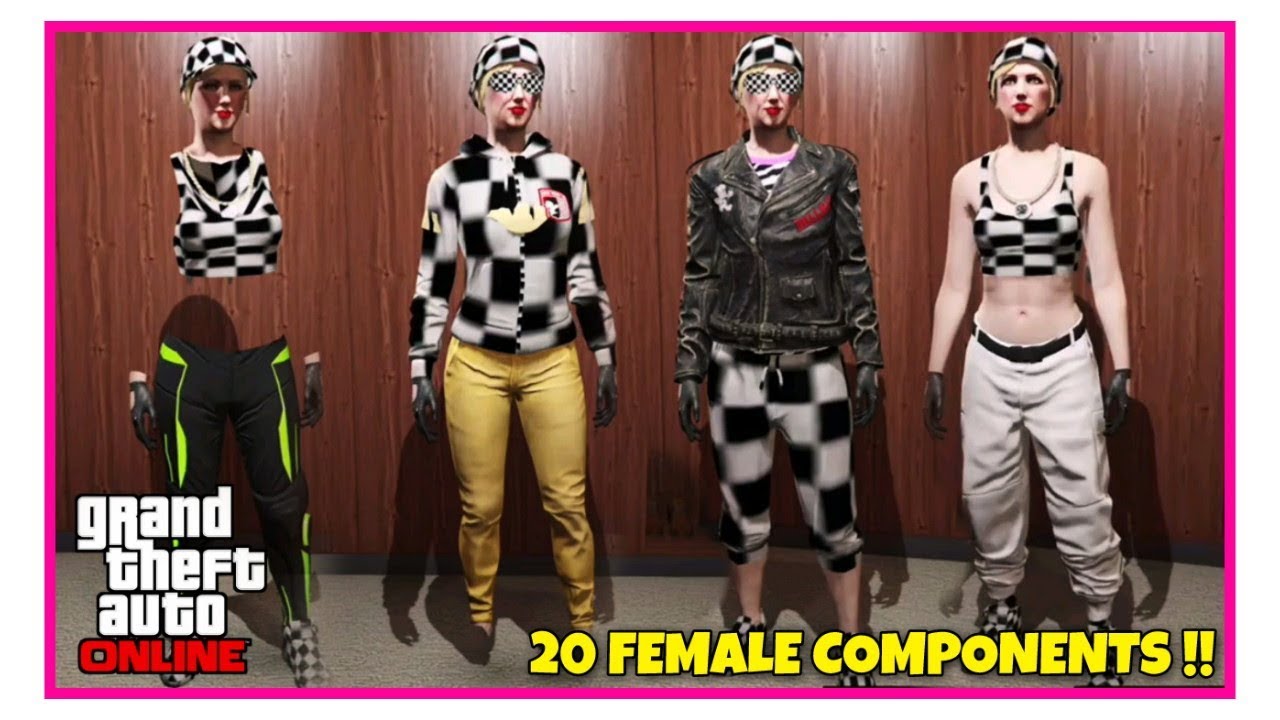 GTA 5 ONLINE BEST MULTIPLE FEMALE MODDED OUTFITS! #13 GTA 5 Clothing Glitches