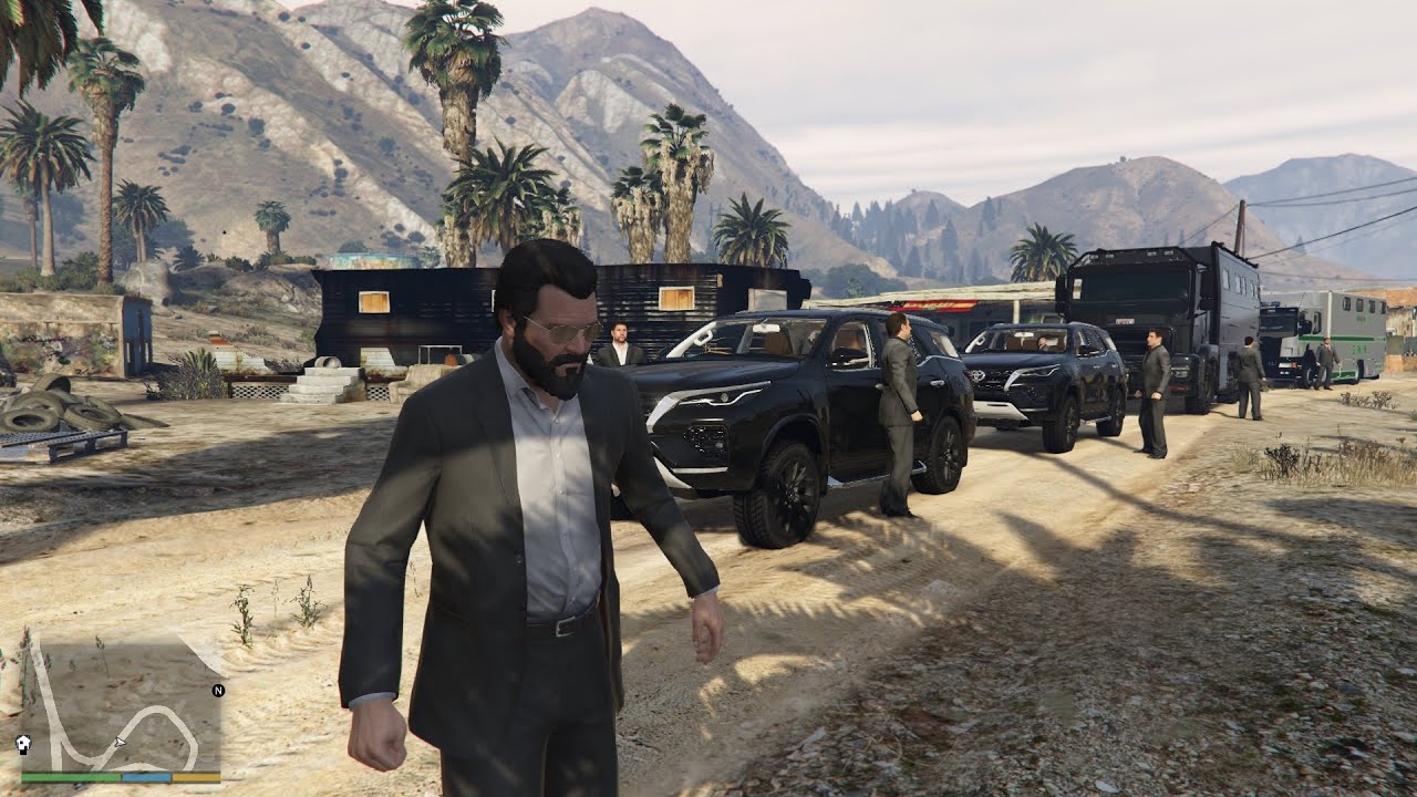 Protecting drugs convoy||micheal and jimmy||