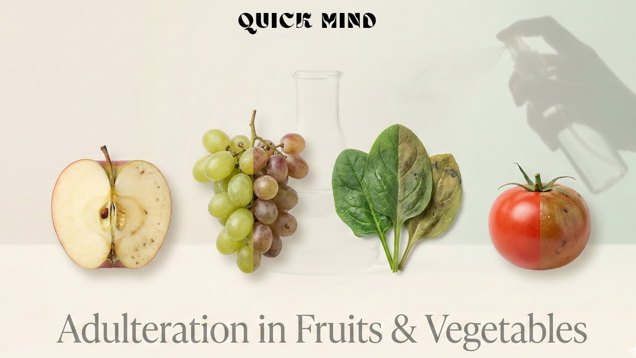 Adulteration in Fruits & Vegetables | Chemical Residues & Microbial Risks
