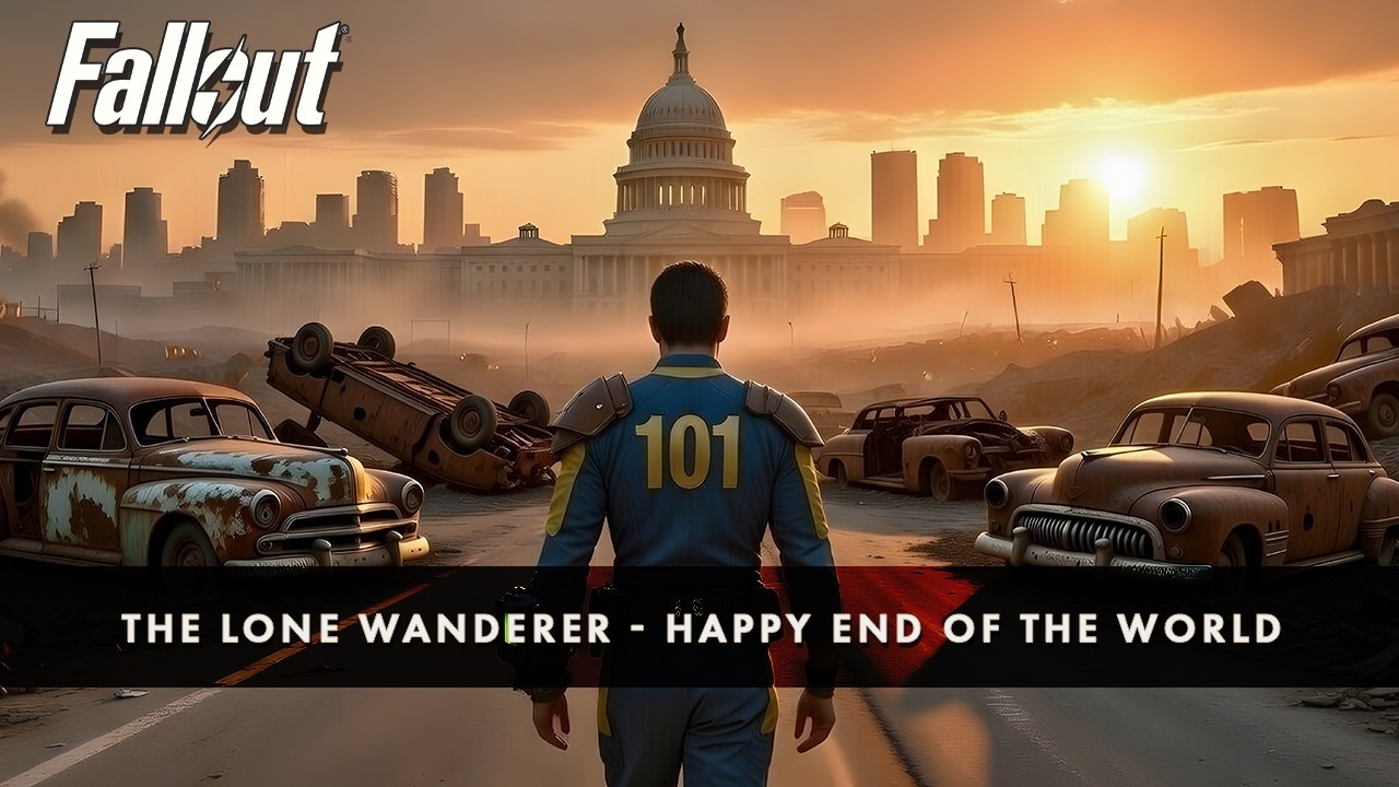 The Lone Wanderer — Happy End Of The World | Fallout Inspired (1950s Style Music) ☢️🎶