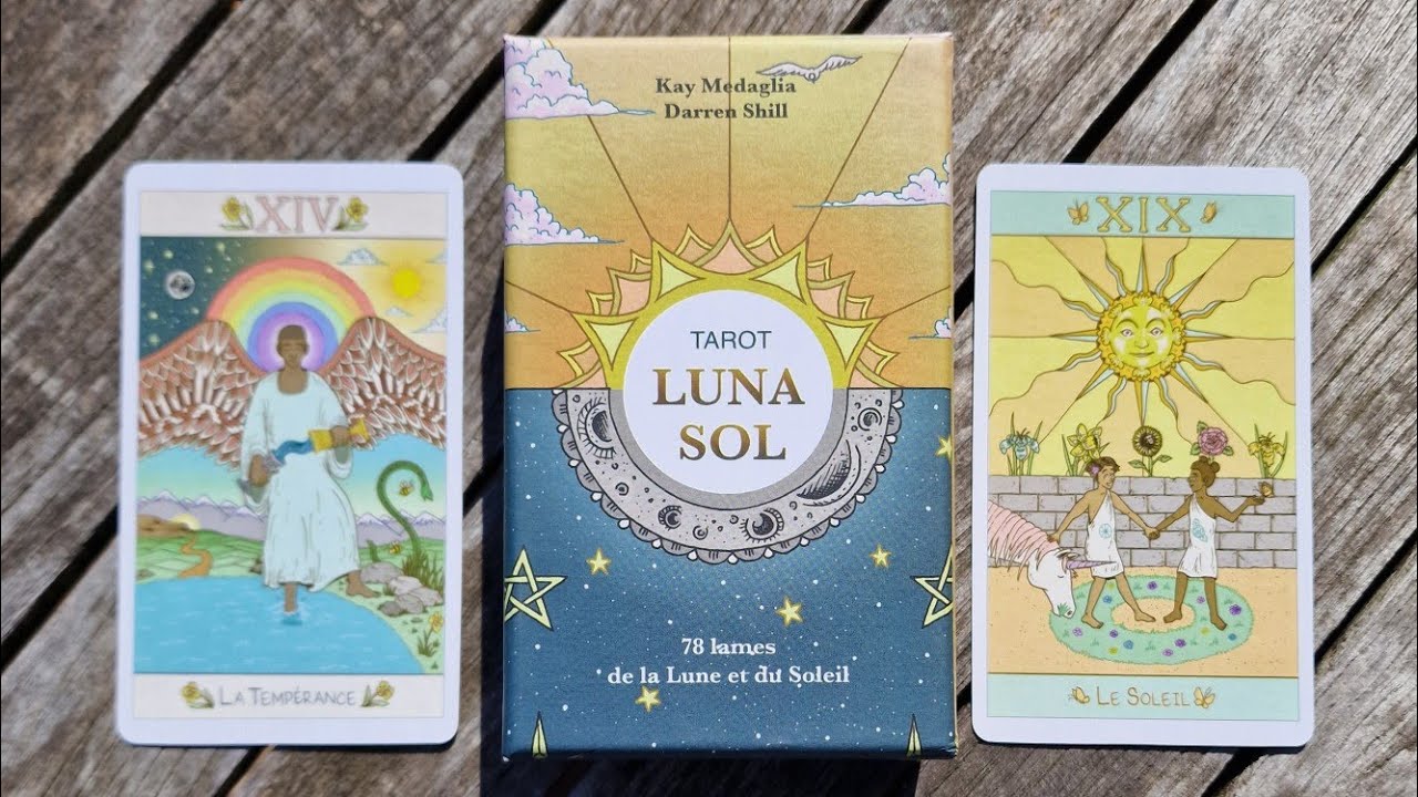🌞Le Luna Sol tarot 🌞 version française de Kay Medaglia