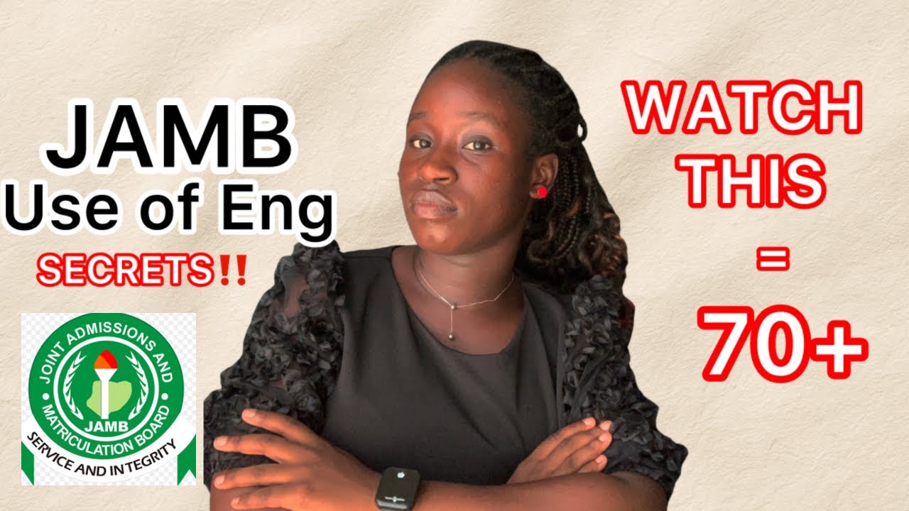 How to Prepare for JAMB Use of English in 4minutes.