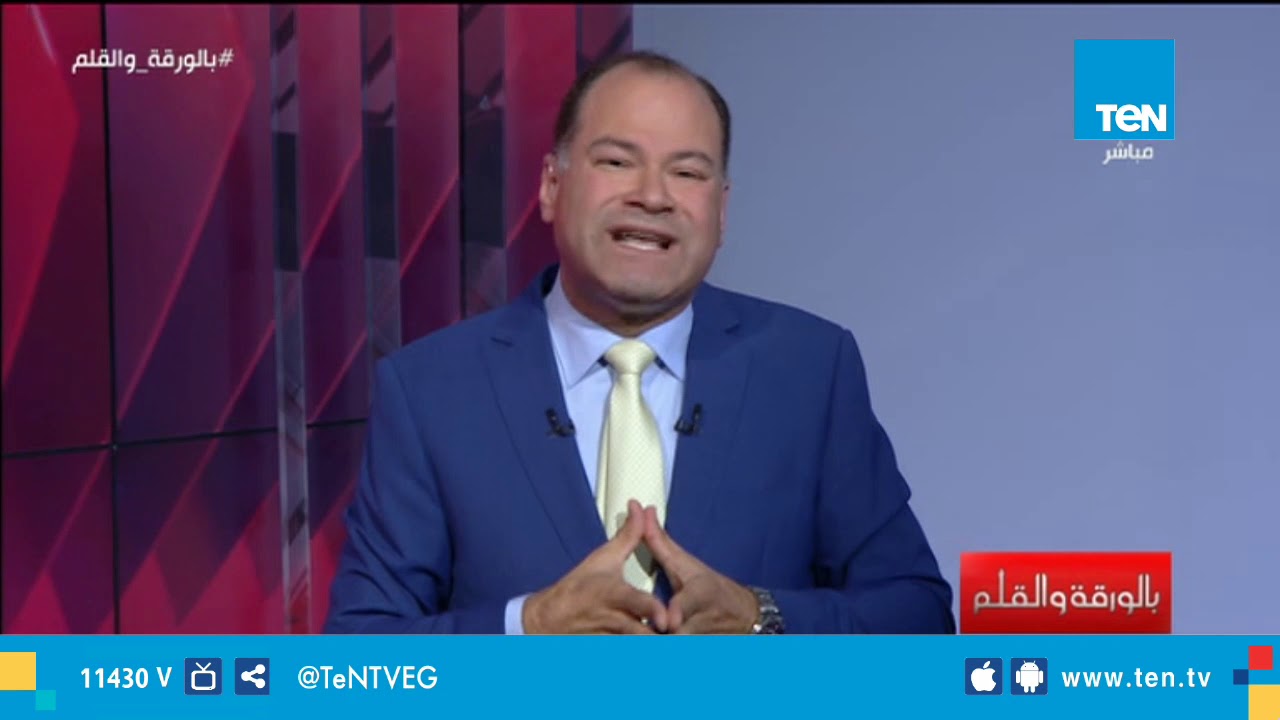 بالورقة والقلم - الإخوان تدافع عن علاء مبارك .. والديهي لعلاء مبارك  لا اخاف عشان مفيش علي رأسي بطحة