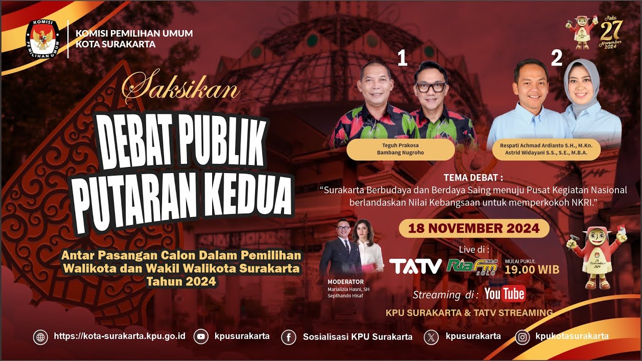 DEBAT PUBLIK PUTARAN KEDUA