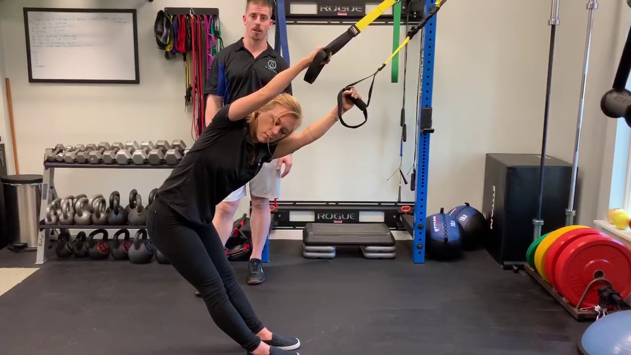 TRX Shoulder Stretch