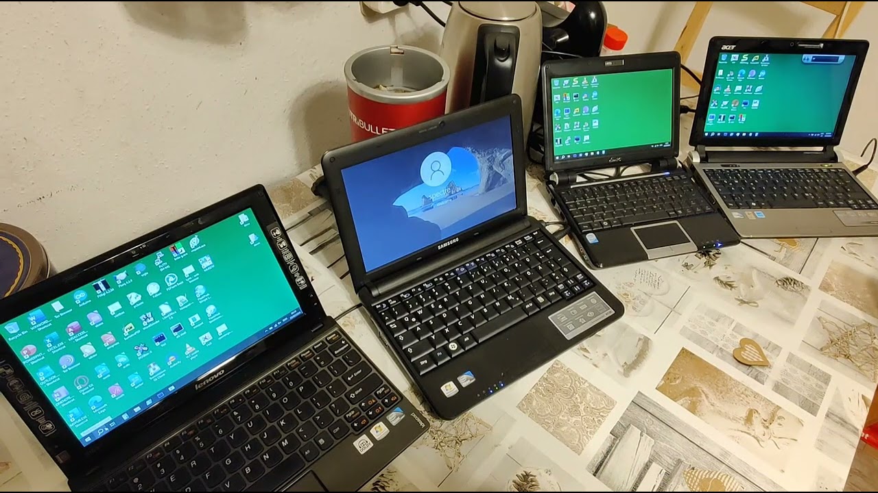 Windows 10 on netbooks: Lenovo Ideapad S10-3, Samsung N130, Asus Eee PC 901 & Acer Aspire One
