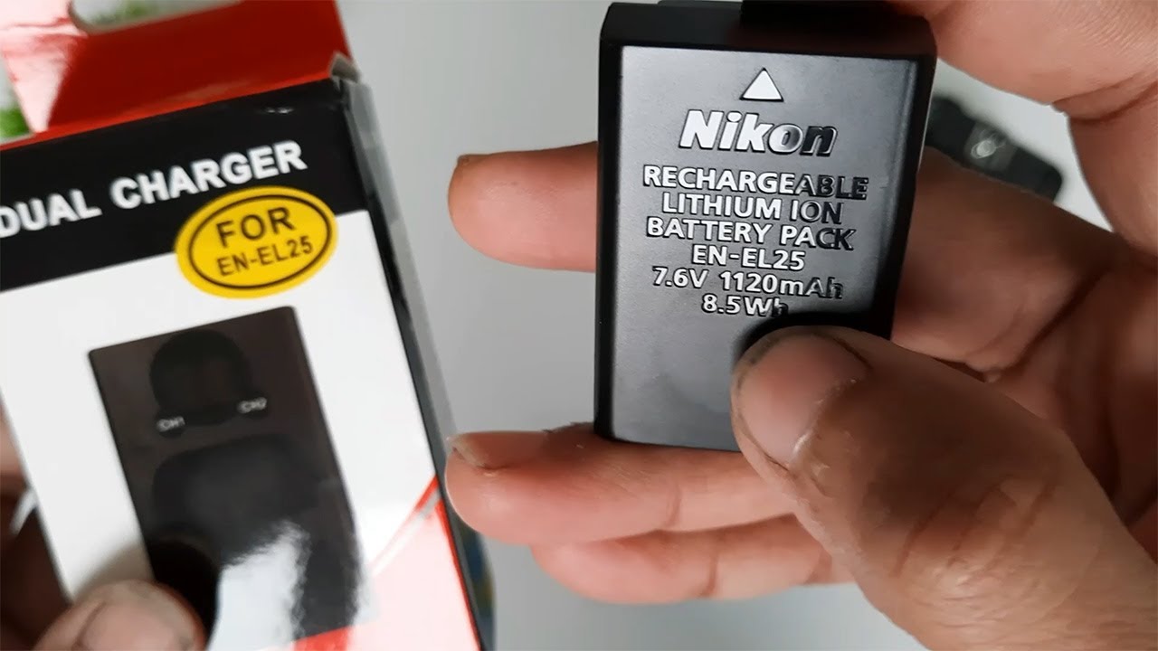 Nikon Batterry and Charger | Nikon Z30 and Z50 Battery Charger