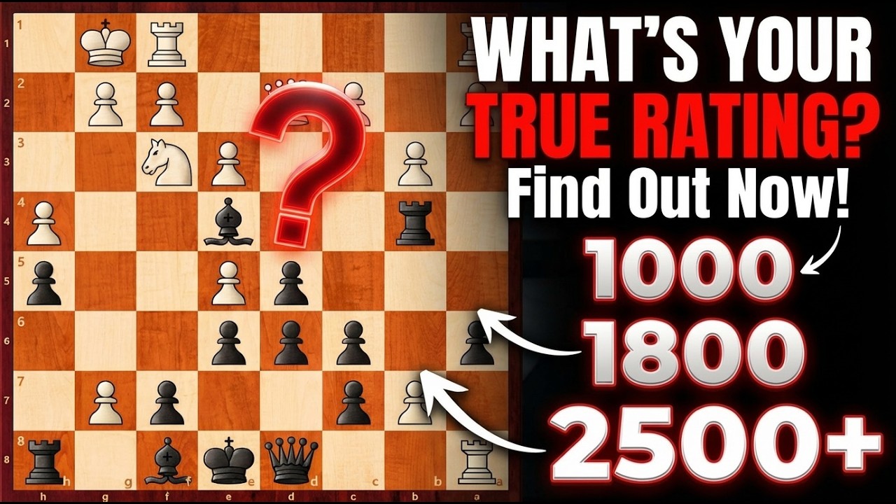 This Puzzle Exposes Your Chess Level