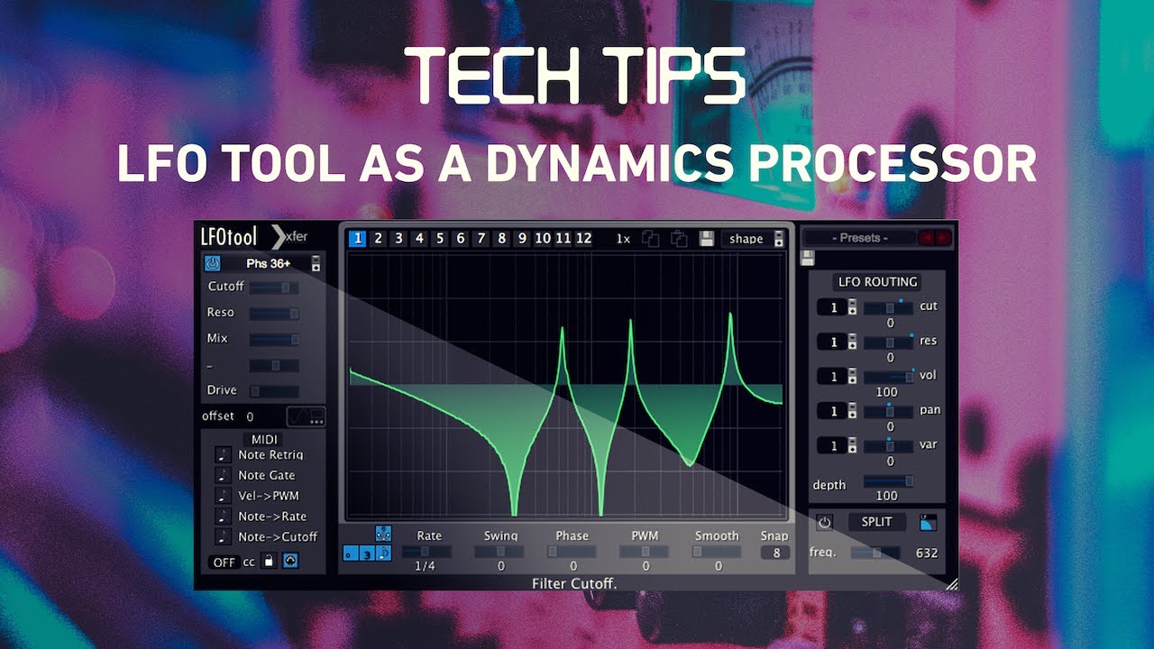 Tech Tip - Using LFO Tool as a Dynamics Processor