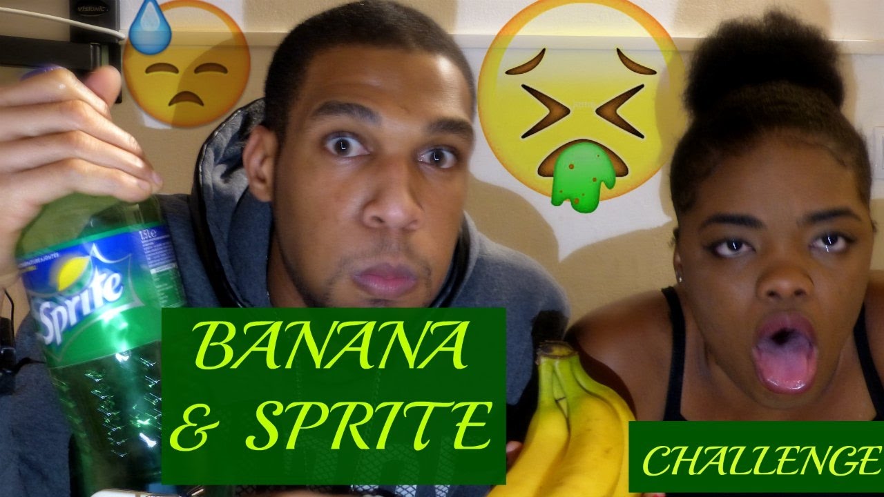SPRITE AND BANANA CHALLENGE!!!🤢🤢🤢