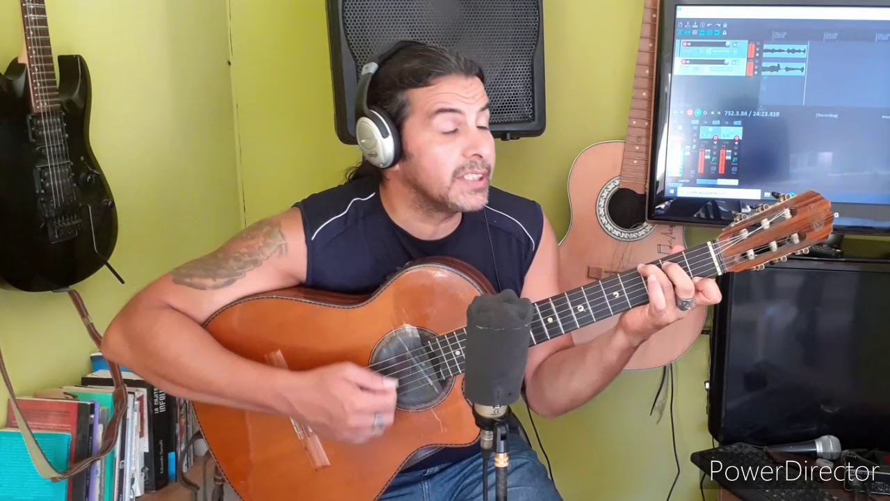 km 11...tutorial acompañamiento de guitarra. (Do)
