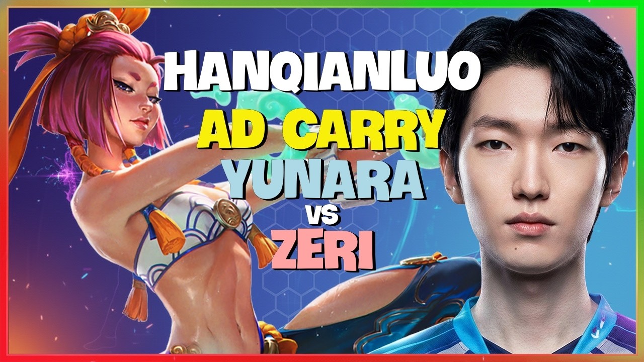 HanQianLuo Phô Diễn Kỹ Thuật Outplay Đỉnh Cao Với Yunara Rank Thách Đấu Vietsub