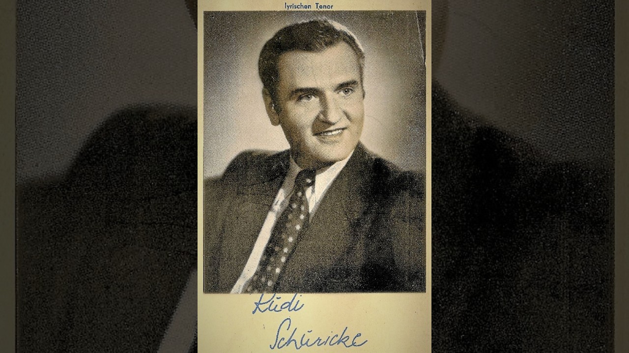 Möwe du fliegst in die Heimat - Gerard Winkler - Rudi Schuricke Tenor mit Orchesterbegleitung