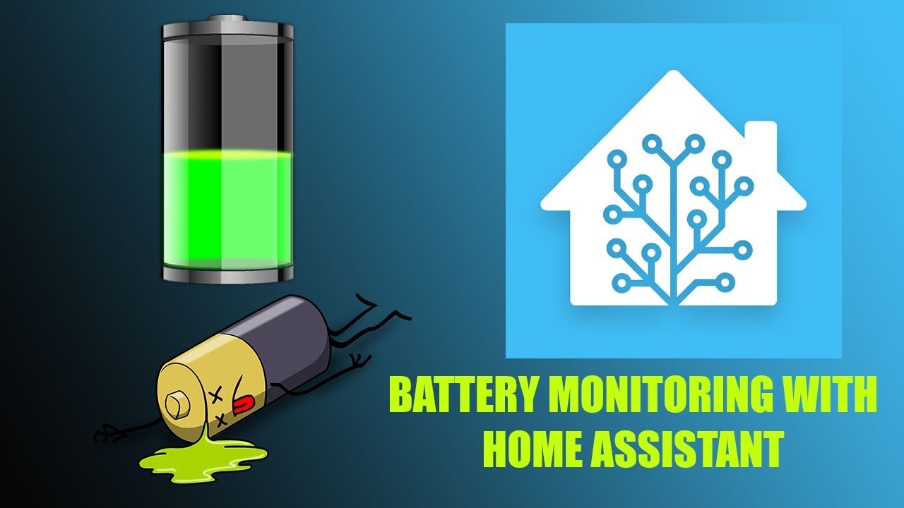 Мониторинг уровня заряда батареи умных домашних устройств с помощью Home Assistant