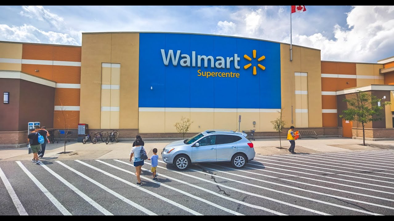 POV Supermarket Shopping - Walmart Supercentre in Markham, Ontario, Canada - September 2022
