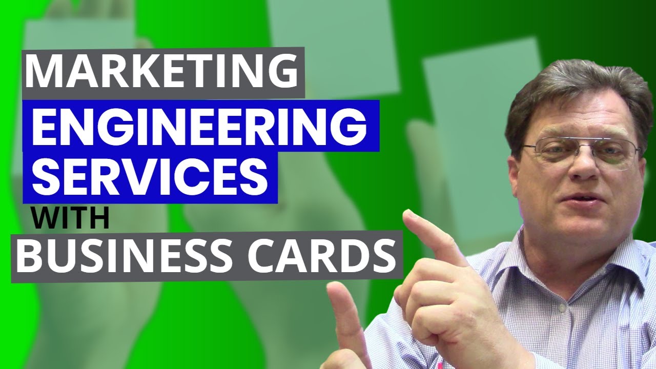 Marketing Engineering Services with Business Cards - Engineering PDH Courses