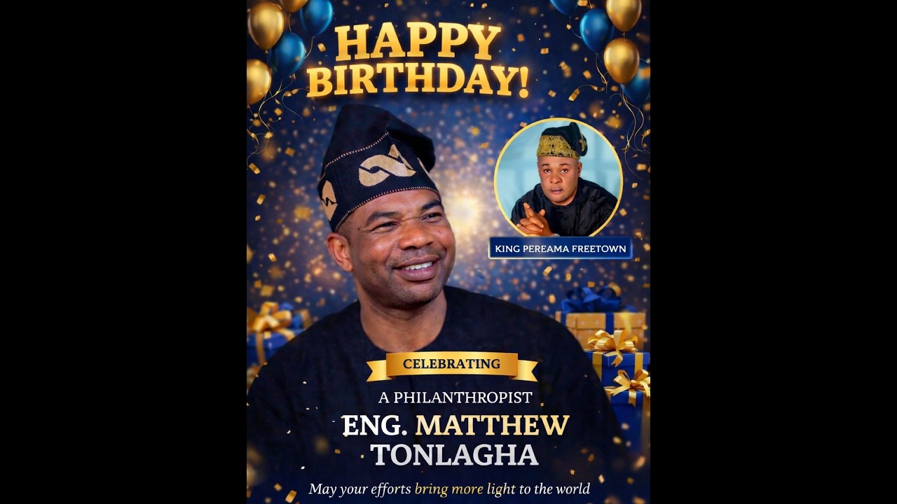 Video highight of King Pereama Freetown at the  50th birthday of Engr. Mathew Tonlagha