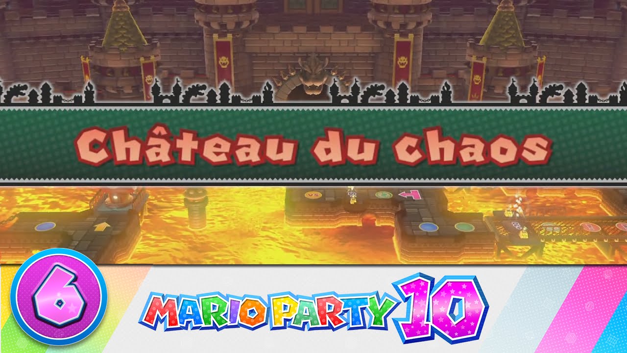 Mario Party 10 FR - Château du Chaos (Mode Mario Party)