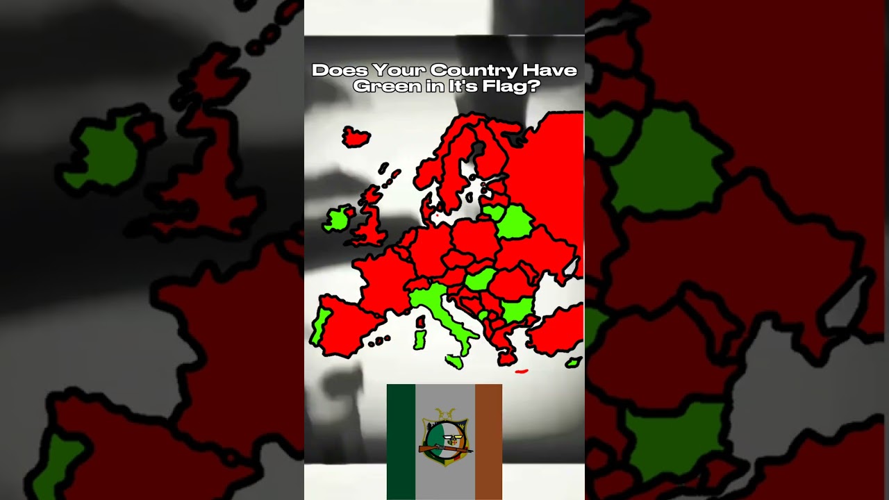 Does Your Country Have Green in It's Flag? #shots  #europe #memes