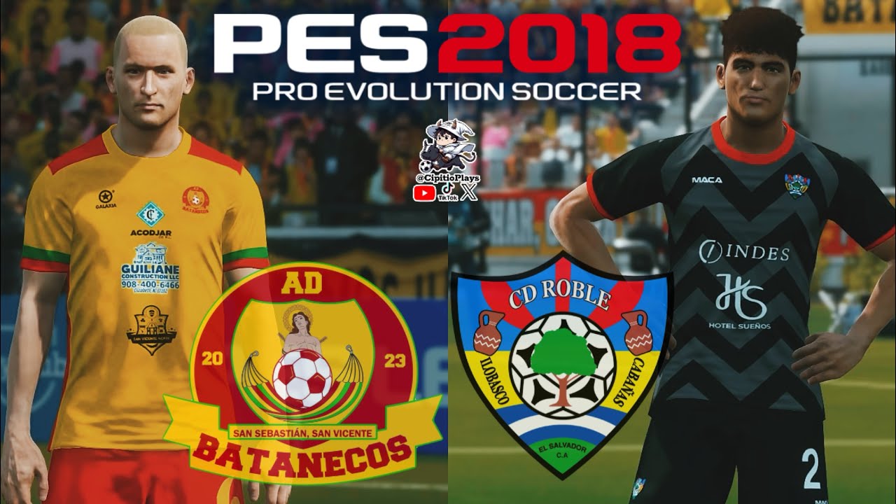 AD BATANECOS 🆚 CD ROBLE | PES 2018 | PS4 | CL 2026