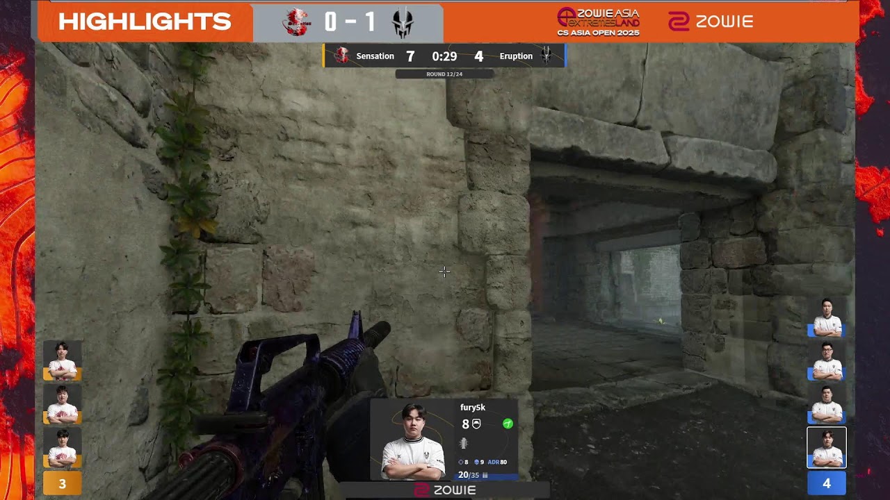 ZOWIE eXTREMESLAND CS ASIA Open 2025 Grand Final | Group Stage A,B