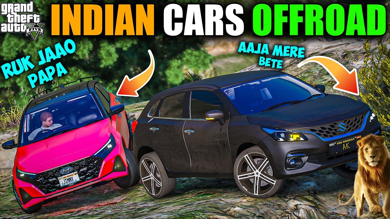 JIMMY HYUNDAI I20 OR SUZUKI BALENO EXTREME OFFROADING ADVENTURE 2024 | GTA5