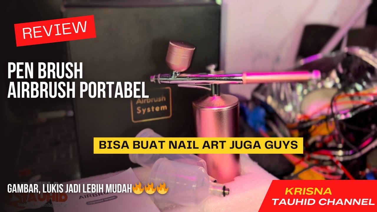 Review penbrush aisbrush portable spet airbrush