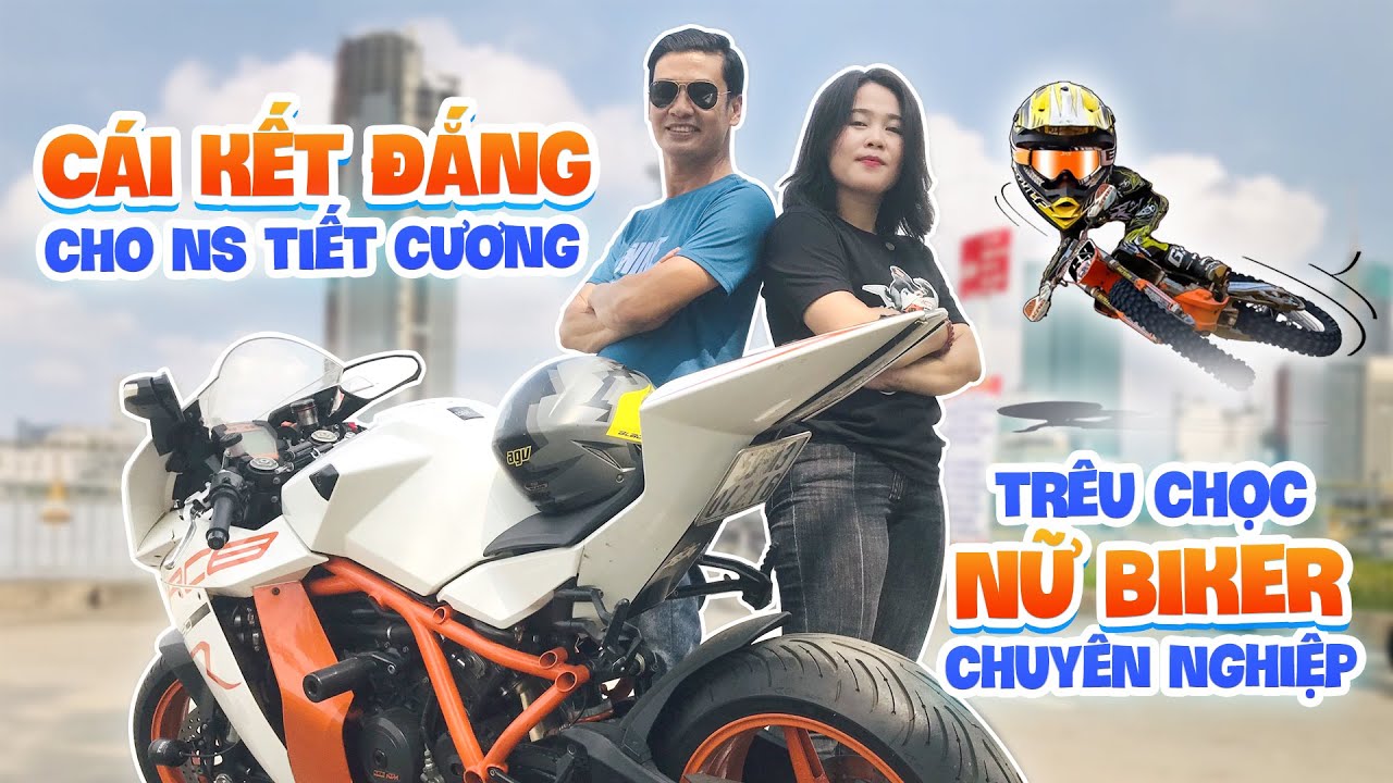Nghệ Sĩ Tiết Cương rủ Biker Vy Nguyễn đua xe và Cái Kết Cực Đắng