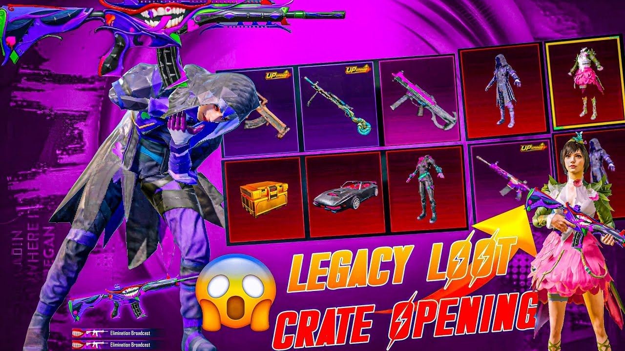 😱 BGMI M4 FOOL HIT EFFECT MISSING? || BGMI LEGACY LOOT CRATE OPENING TRICK | 10 UC LUCK BGMI