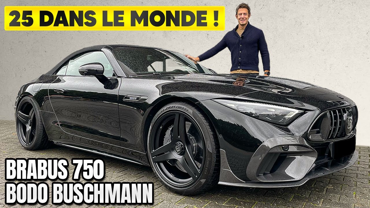 Essai Brabus 750 Bodo Buschmann – 25 SEULEMENT dans le MONDE !
