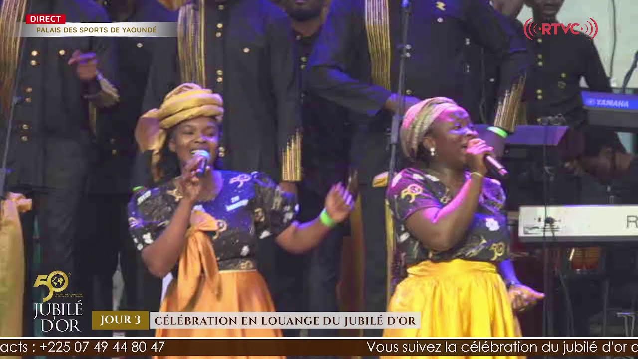🔴 DIRECT JOUR 3 - JUBILE 2025  - CELEBRATION DES 50 ANS DU MINISTERE DE ZACHARIAS TANEE FOMUM