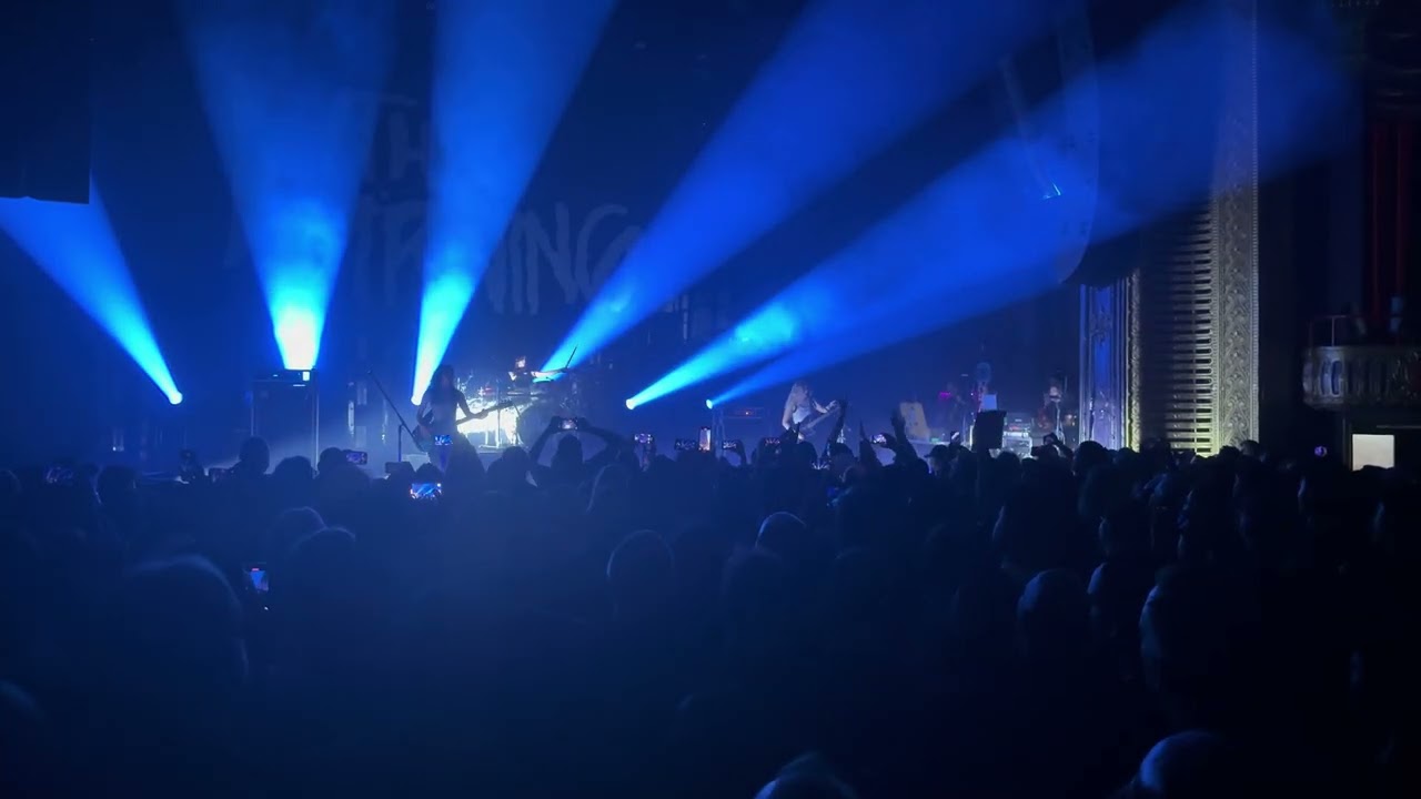 The warning-escapism live Chicago 7/22/25 keep me fed 2025 tour. Riviera theatre, Chicago