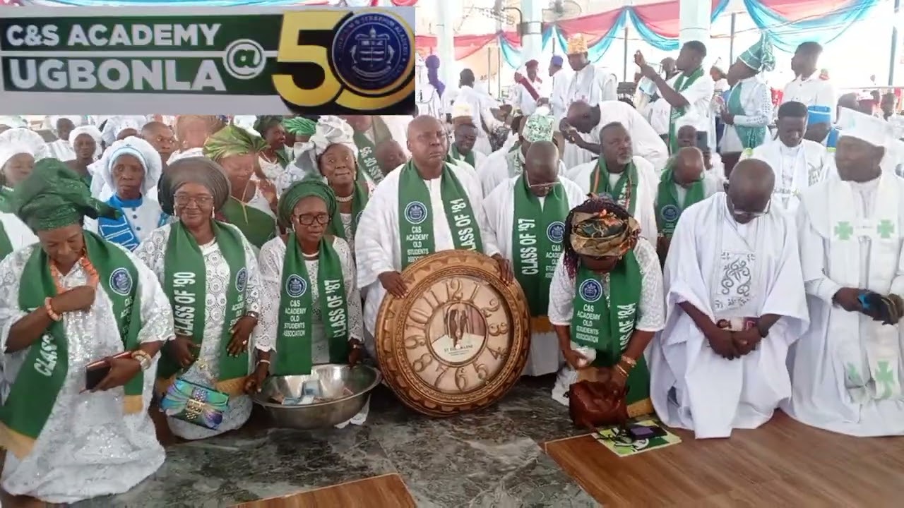 OLA JUSFIN TV.. Thanksgiving Service of  C & S Academy Ugbonla at 50th..