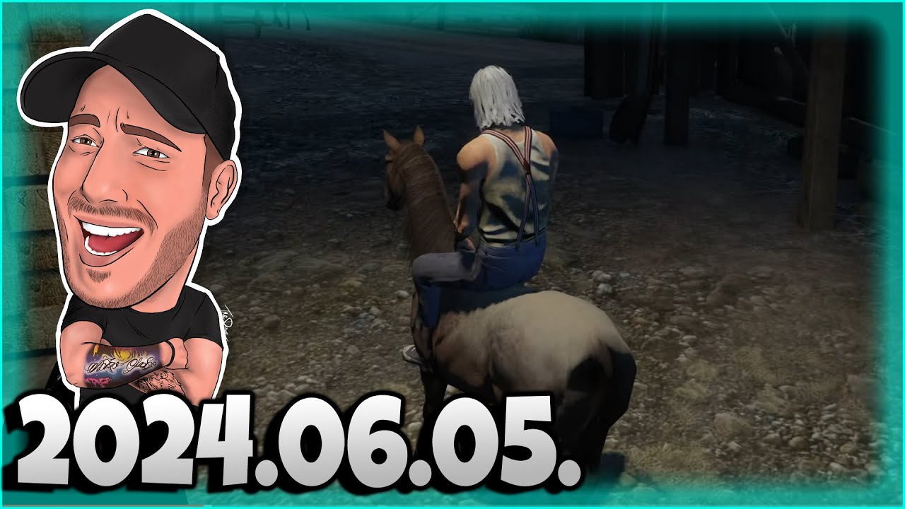 MENNYI KILOMÉTER VAN A LOVADBA? | GTA V RP (2024-06-05)