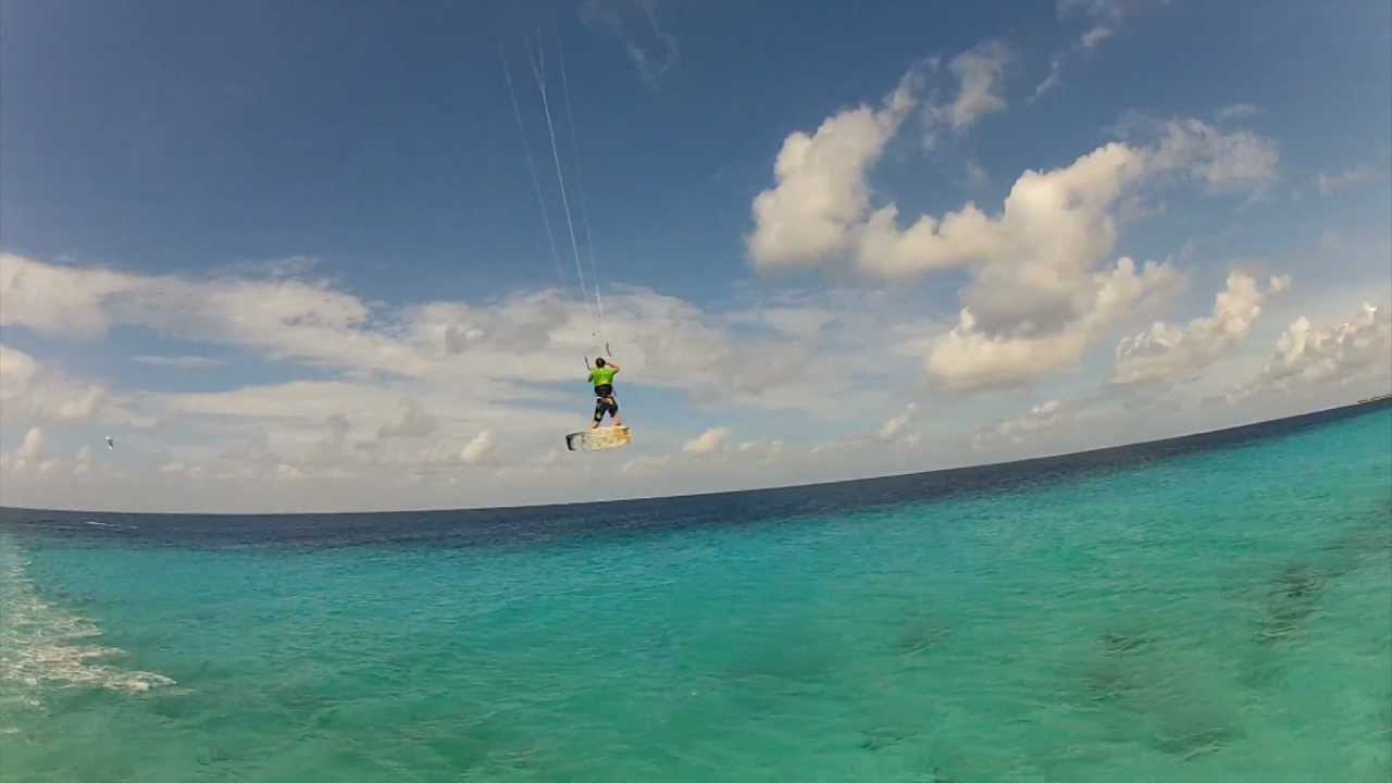 Lots Of Crashes Bonaire Kitesurfing