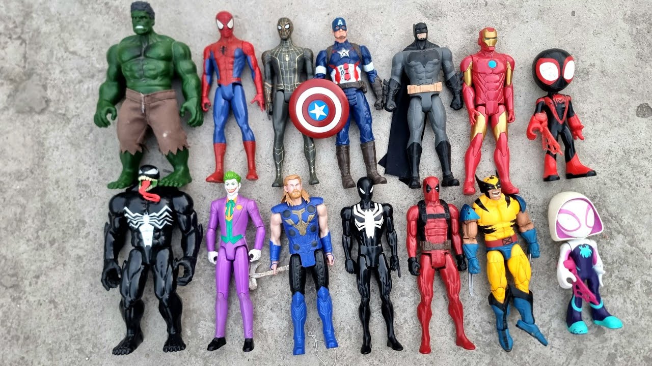 Мстители: история супергероев, Человек-паук, Халк, Железный человек, Капитан Америка, Росомаха, Д...