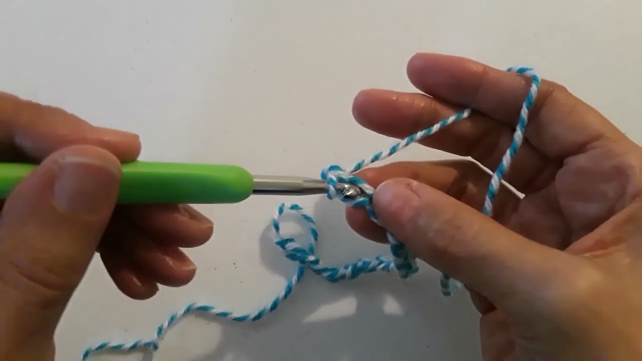 How To Hold Your Yarn To Get Proper Tension Crochet Tutorial