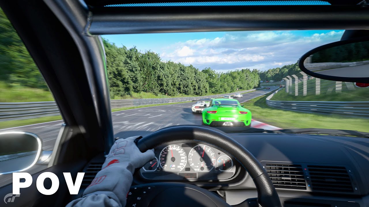 Realistic BMW M3 2003 Nürburgring Experience | Gran Turismo 7 POV