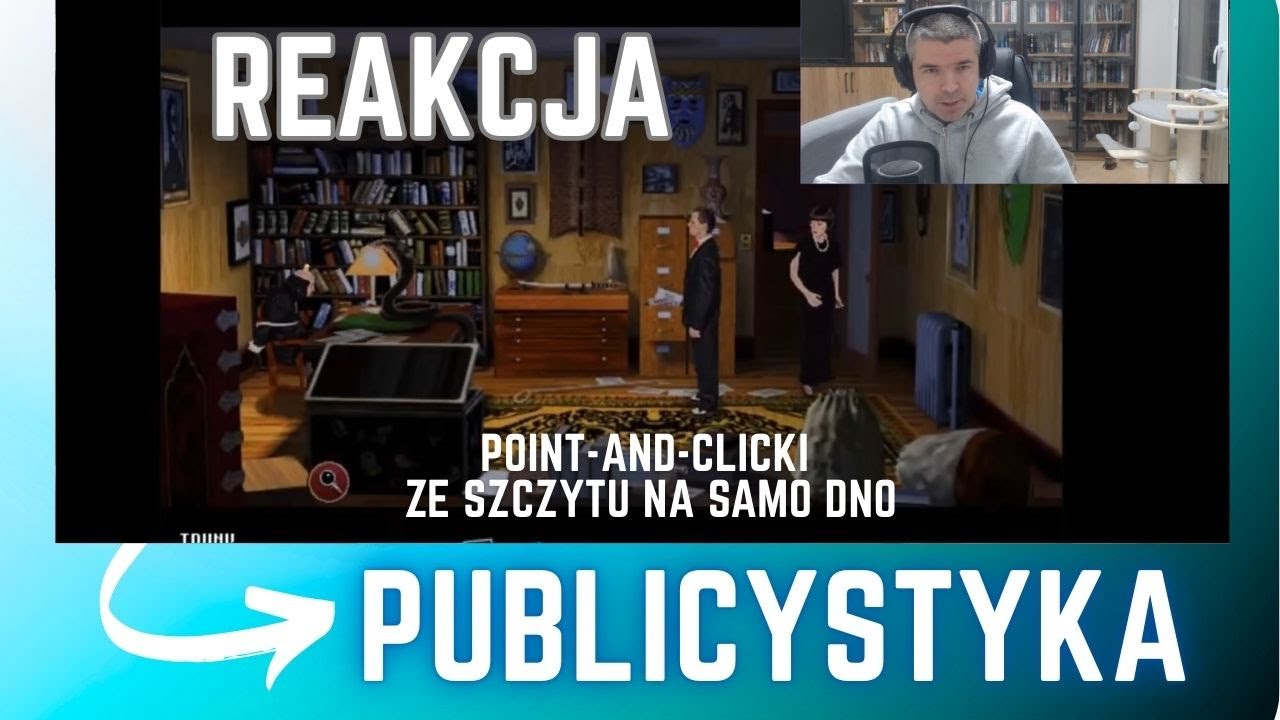 POINT-AND-CLICKI - Ze szczytu na SAMO DNO na kanale Gieras - reakcja