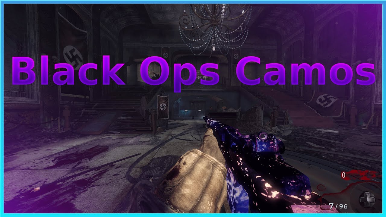 How to make custom camos Black Ops 1 Zombies