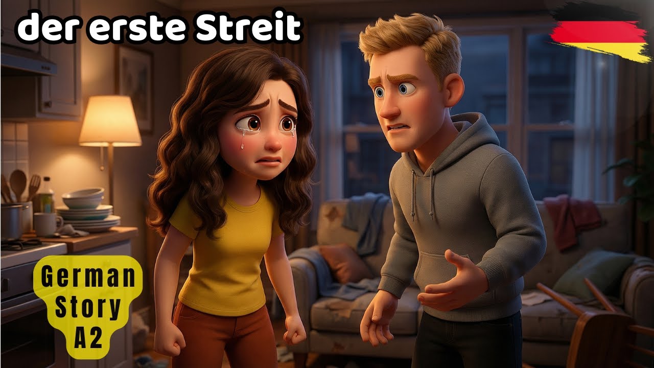 Deutsche Animation | Learn German | Deutsch Lernen | German for beginners | der erste Streit