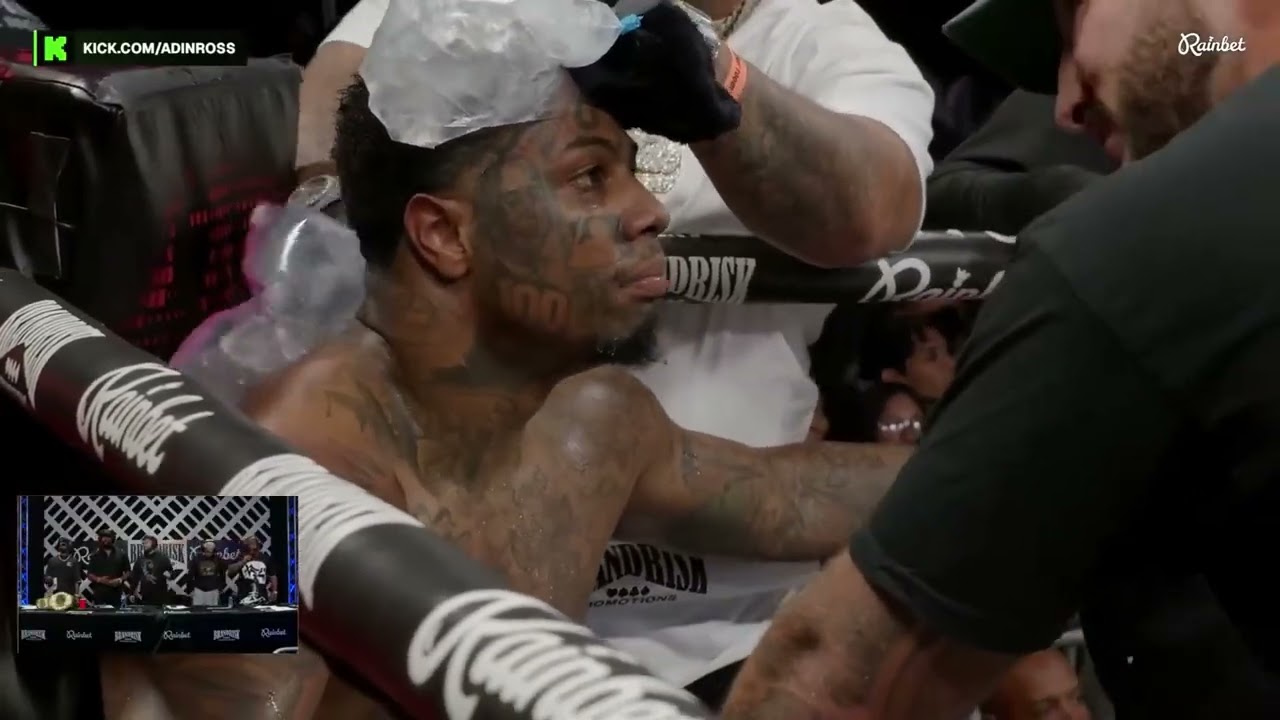 Blueface vs Chibu (Full Fight) Adin Ross BrandRisk