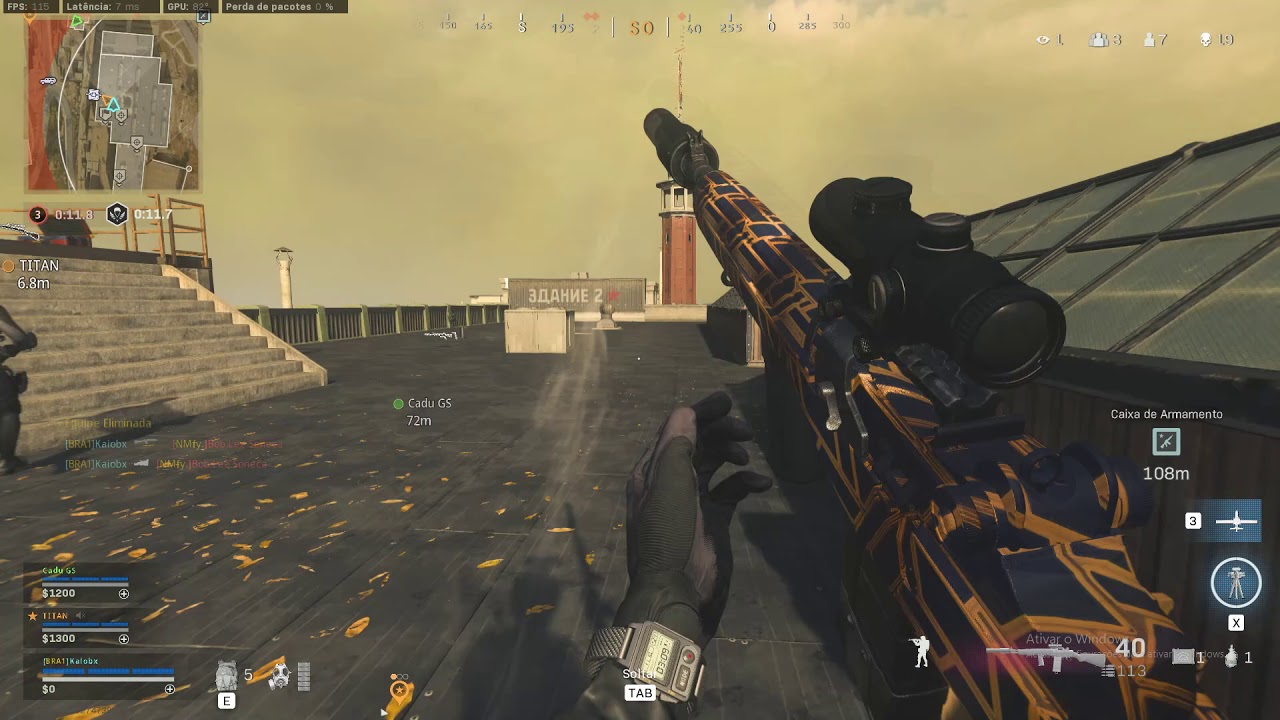 RECORDE BR RESSURG&Ecirc;NCIA *TRIOS* - 25 KILLS - WARZONE